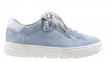 Hartjes 162.1401/34  Phil H Aqua Veloursleder Sneaker